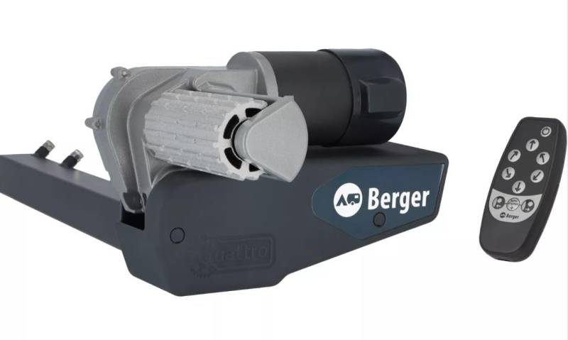 BERGER Rangierhilfe Platinum | Elektrischer Mover für Wohnwagen Caravan, bis 2250kg Last | einfaches Manövrieren dank vollautomatischem Rangiersystem | mit 360° Fernbedienung von BERGER