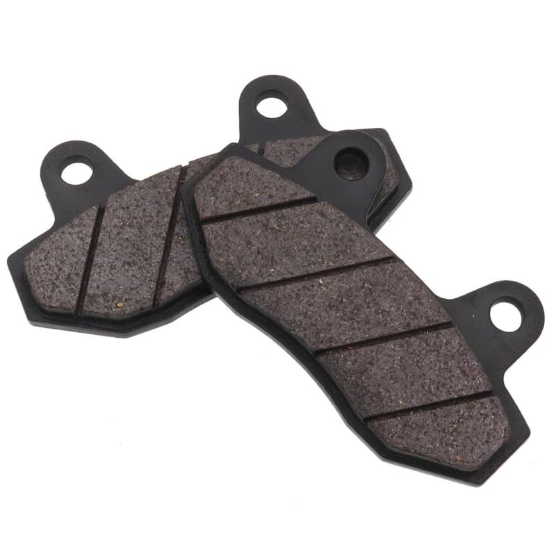 Motorrad Bremsbelag Bremsbeläge Für 50cc 125cc 150cc 250cc Für Roketa ATV GY6 Roller Moped(Dark Grey) von BERTDCX