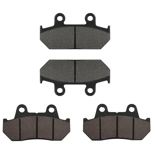 Motorrad Bremsbelag Motorrad Bremsbeläge Für GL1500 GL 1500 Für Goldwing 1988-2000 GL1500 Für Aspencade Für Interstate 1990-2000(Front and Rear) von BERTDCX