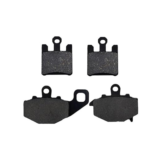 Motorrad Bremsbelag Motorrad Bremsbeläge Für Kawasaki ZX6R Für Ninja ZX636 ZX 636 2003 2004 2005 2006 ZX6RR 600 2003-2006 ZX10R 2004-2007(Front and Rear) von BERTDCX