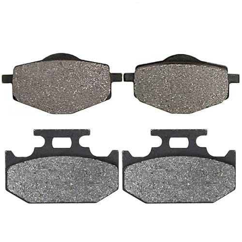 Motorrad Bremsbelag Motorrad Bremsbeläge Für Yamaha DT125RE DT125 125RE 2005-2007 XT225W 4JGI-6 Für Serrow(Front and Rear) von BERTDCX