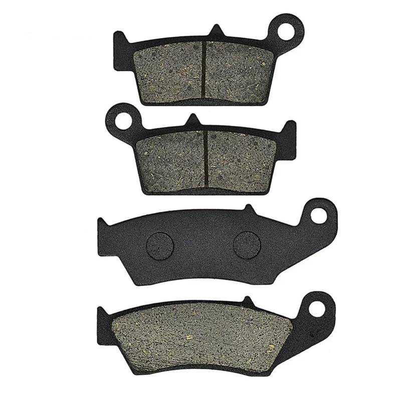 Motorrad Bremsbelag Motorrad Bremsbeläge Für Yamaha YZ WR 125 250 400 426 F 2T YZ125 YZ250 YZ400 YZ426 WR250 WR400 WR426(Front and Rear) von BERTDCX