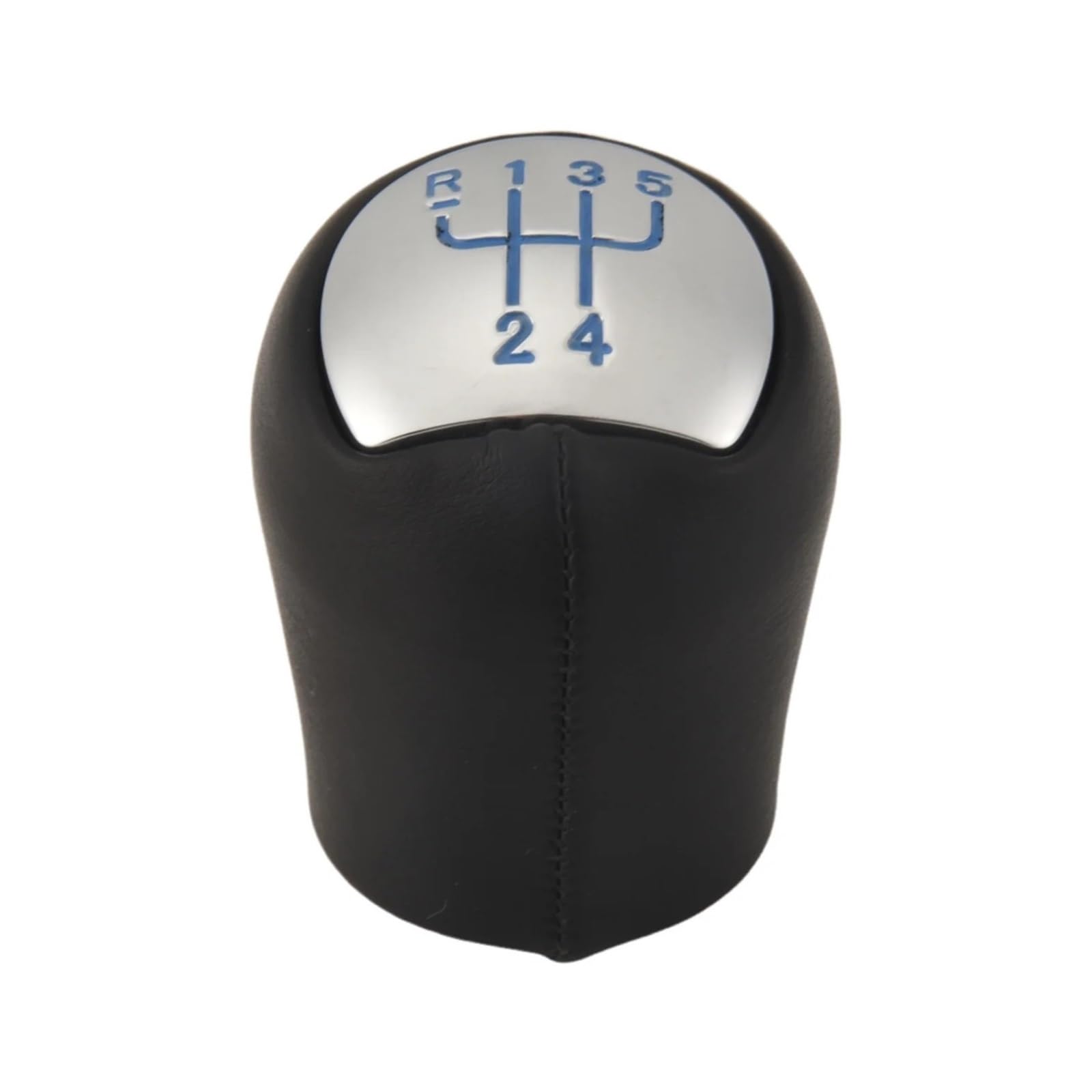 BERTGDA 5-Gang-Schaltknauf, Schalthebel, passend for Renault, Megane Clio II Twingo Kangoo Logan, blaues Leder-Handbuch Schaltknaufschutz BERTGDA 5-Gang-Schaltknauf, Schalthebel, passend for Renault, Megane Clio II Twingo Kangoo Logan, blaues Leder-Handbuch Schaltknaufschutz von BERTGDA