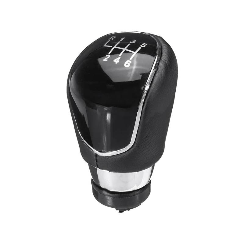 BERTGDA 6-Gang-Schaltknauf, Schalthebel, passend for Ford, Focus 2 MK2 FL MK3 MK4 MK7 Mondeo Kuga Galaxy Fiesta, manuelles Auto Schaltknaufschutz von BERTGDA
