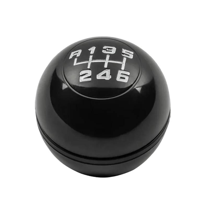 BERTGDA 6-Gang-Schaltknaufhebel, Schalthebel, Handball, passend for Alfa, Romeo Giulietta 2010–2024, schwarzes Auto, manuelle Schaltung, hell Schaltknaufschutz von BERTGDA