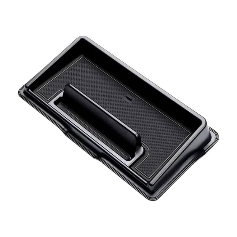 BERTGDA Armaturenbrett-Aufbewahrungsbox, passend for Jimny, 2019–2023 Jb64 Jb74, Auto-Mittelkonsolenbox, Innenzubehör 2024 L4e4 Aufbewahrungsbox für die Mittelarmlehne(Black) von BERTGDA