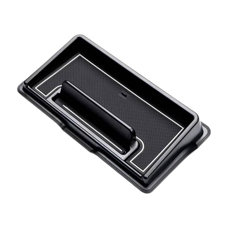 BERTGDA Armaturenbrett-Aufbewahrungsbox, passend for Jimny, 2019–2023 Jb64 Jb74, Auto-Mittelkonsolenbox, Innenzubehör 2024 L4e4 Aufbewahrungsbox für die Mittelarmlehne(WHITE) von BERTGDA