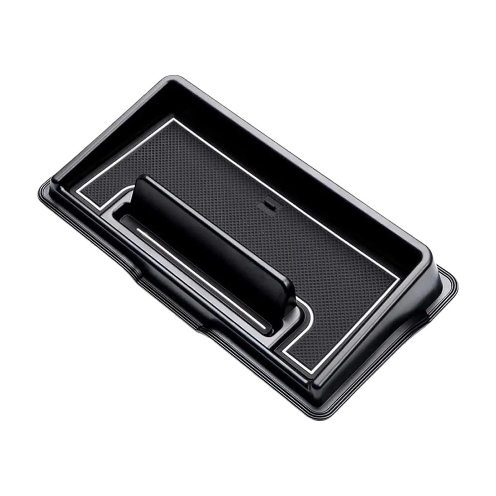 BERTGDA Armaturenbrett-Aufbewahrungsbox, passend for Suzuki, Jimny 2019–2023 JB64 JB74 Auto-Mittelkonsolenbox Innenzubehör 2024 T9P8 Aufbewahrungsbox für die Mittelarmlehne(WHITE) von BERTGDA