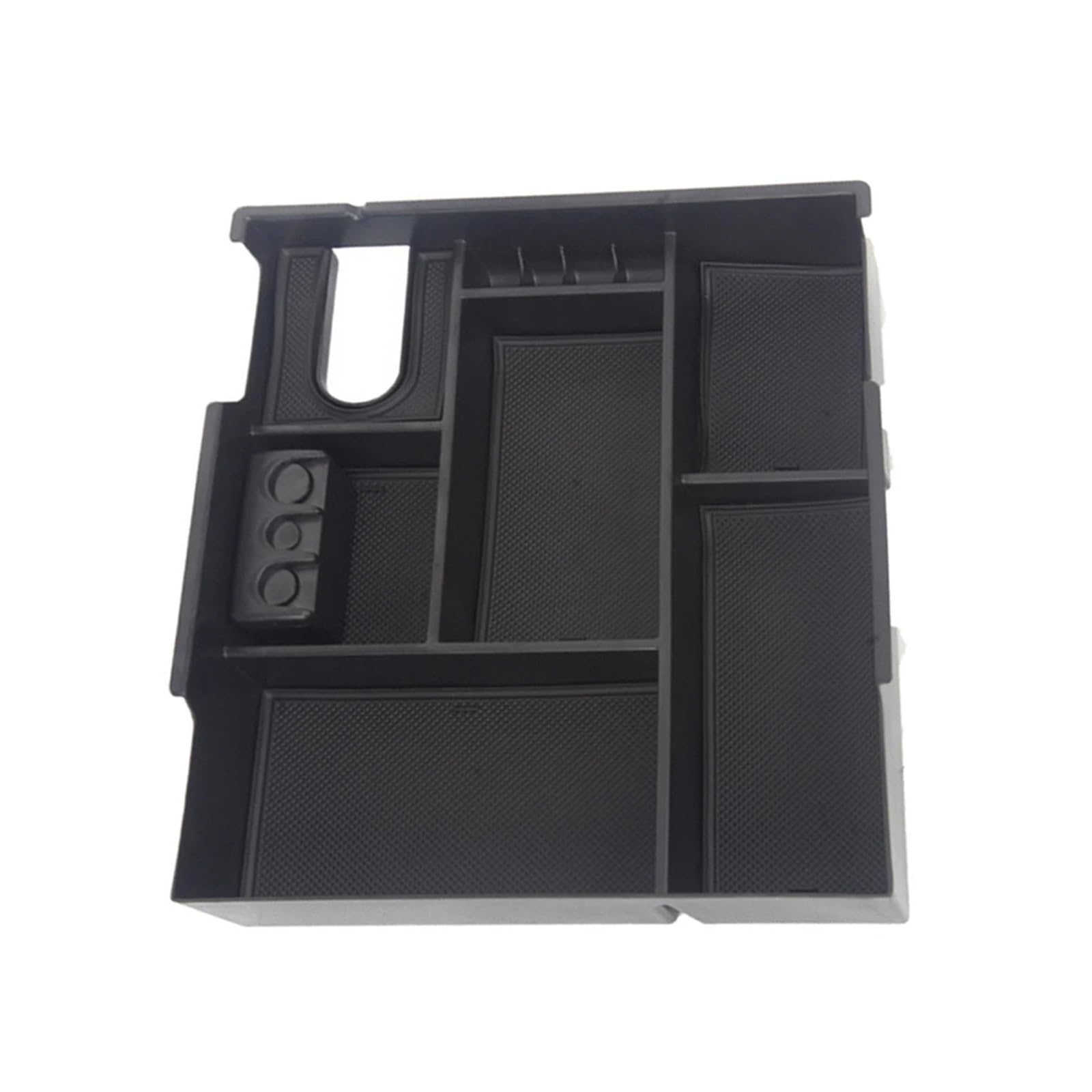 BERTGDA Auto-Innen-Mittelkonsolen-Armlehnen-Aufbewahrungsbox, passend for Toyota, Tundra 2014–2019, schwarzes Organizer-Tablett Aufbewahrungsbox für die Mittelarmlehne BERTGDA Auto-Innen-Mittelkonsolen-Armlehnen-Aufbewahrungsbox, passend for Toyota, Tundra 2014–2019, schwarzes Organizer-Tablett Aufbewahrungsbox für die Mittelarmlehne von BERTGDA