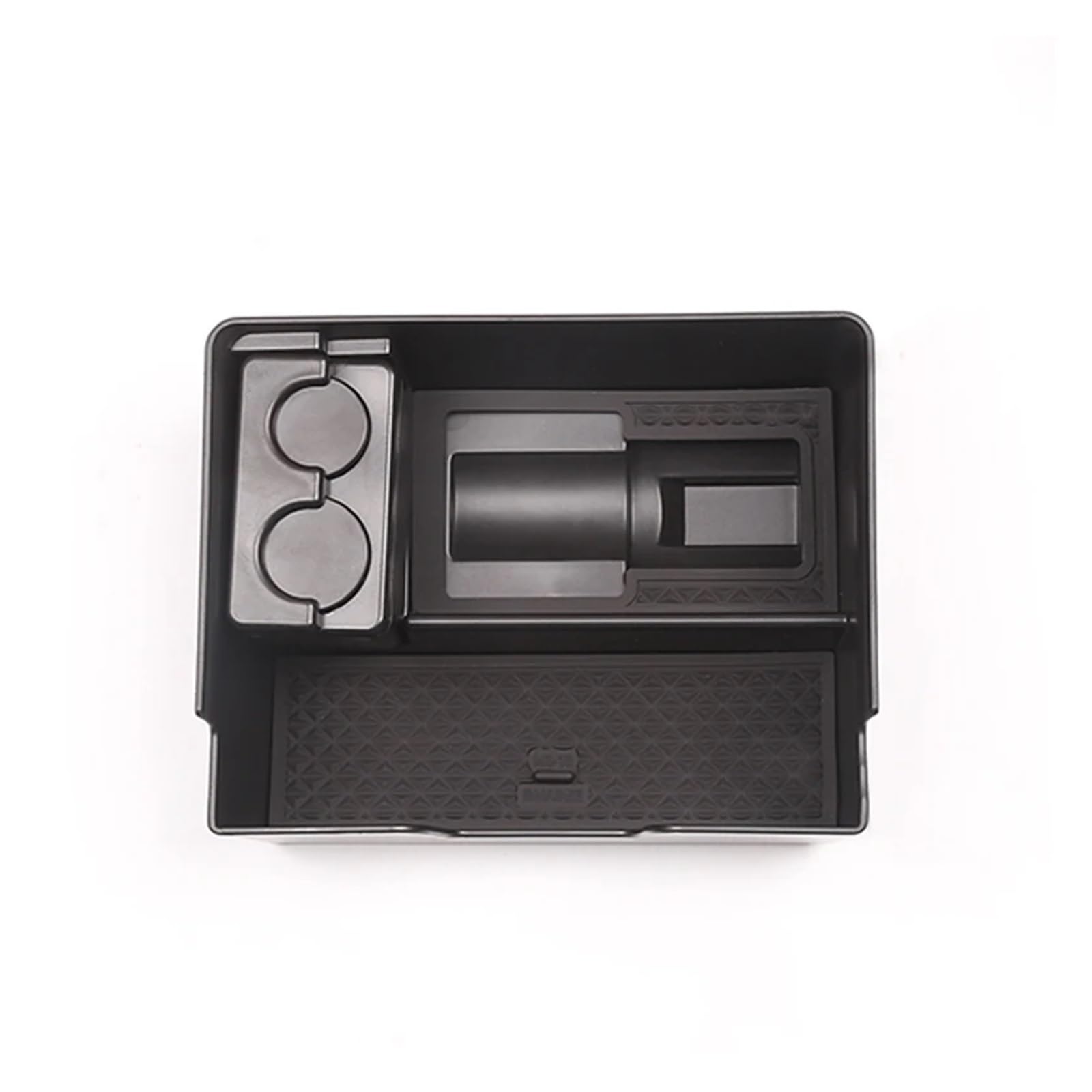BERTGDA Auto-Mittelarmlehnenbox-Aufbewahrung, passend for Tesla, Modell 3, Autozubehör-Box, Handschuhfach, Finishing-Box Aufbewahrungsbox für die Mittelarmlehne(Upgrade) von BERTGDA