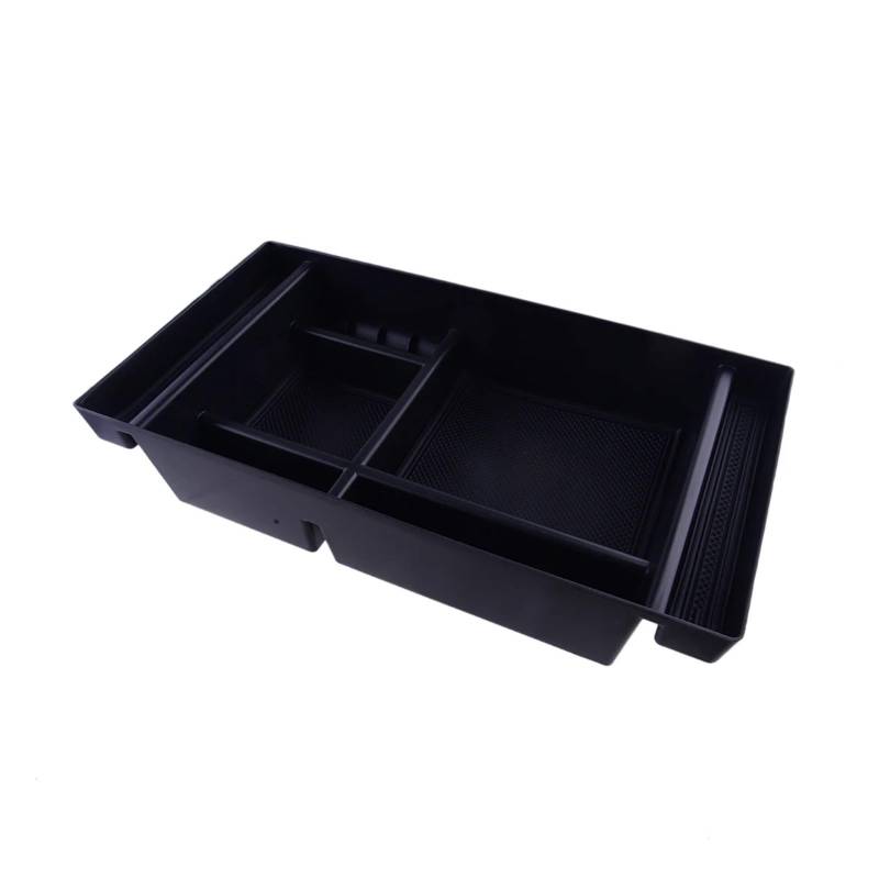 BERTGDA Auto-Mittelkonsolen-Armlehnen-Aufbewahrungsbox, passend for Chevrolet, Silverado Sierra GMC, 1500 2500 2019–2021 Organizer-Tablett Aufbewahrungsbox für die Mittelarmlehne von BERTGDA