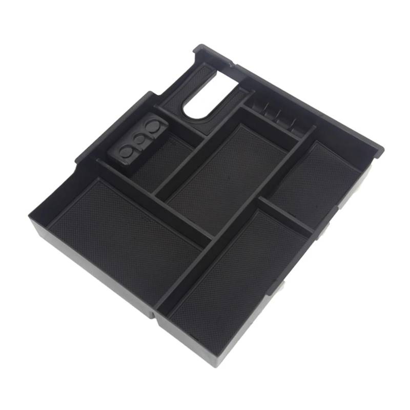 BERTGDA Auto-Mittelkonsolen-Armlehnen-Aufbewahrungsbox, passend for Toyota, Tundra 2014–2019. Innen-Organizer-Ablage Aufbewahrungsbox für die Mittelarmlehne von BERTGDA