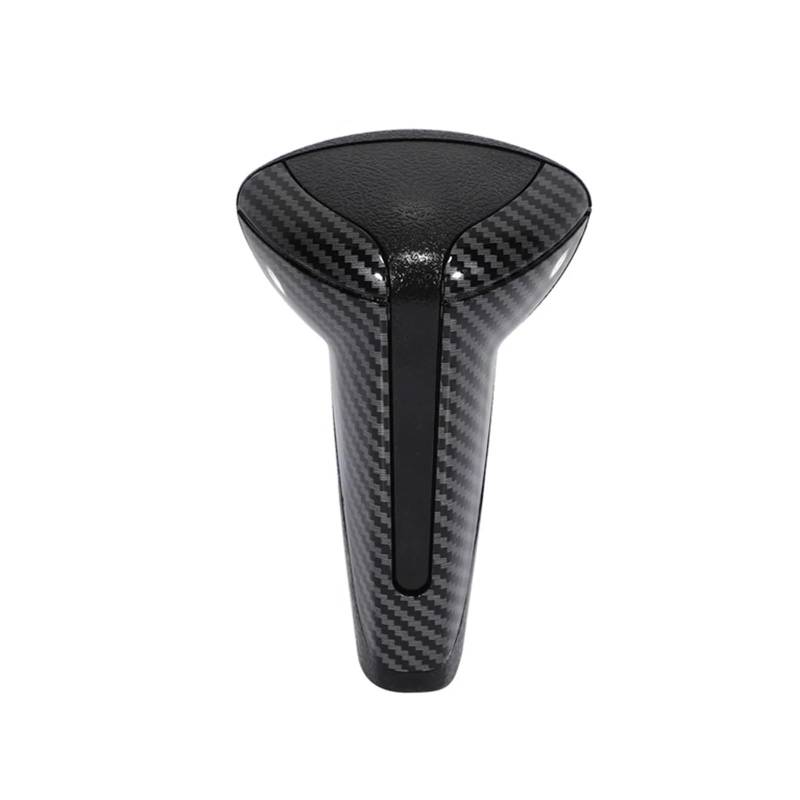 BERTGDA Auto-Schaltknauf, Hebel, passend for Peugeot, 307, Citroen C4, Triumph, Sega, Kohlefaser im Auto Schaltknaufschutz von BERTGDA