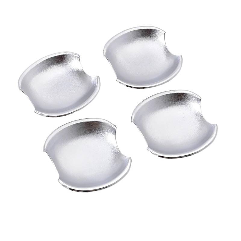 BERTGDA Auto-Seitentürgriff-Becherschalen-Abdeckungsverkleidung, passend for Mazda, 3 CX7 CX-7 CX9 CX-9 2003–2008, Chrom-Aufkleber-Zubehör Auto-Griffschalen-Abschirmung von BERTGDA