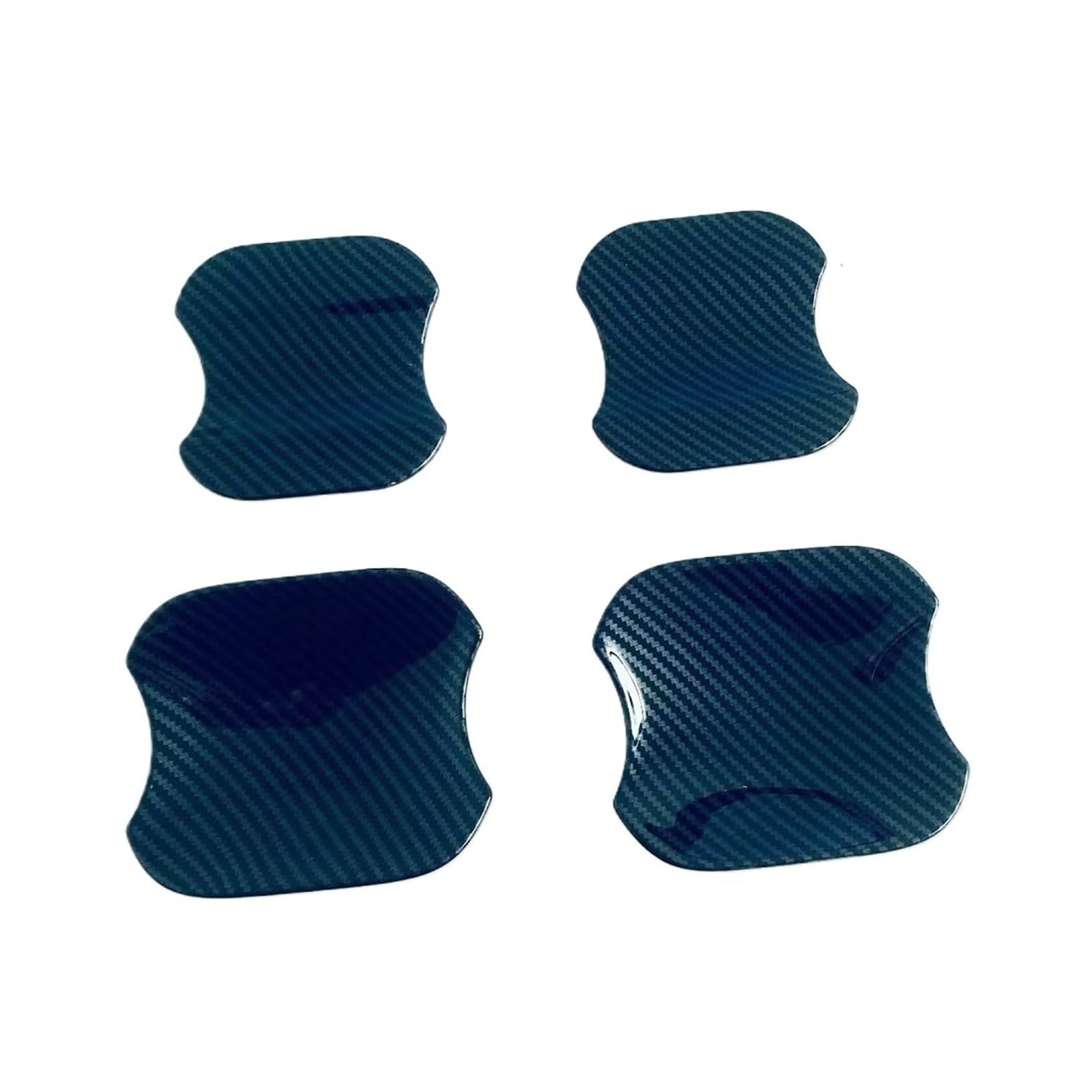 BERTGDA Auto-Seitentürgriff-Schüssel-Abdeckungsverkleidung, passend for Stepwgn, 2022–2024, Kohlefaser-Dekoration, Außenzubehör, Tasse Auto-Griffschalen-Abschirmung(Carbon Fiber Color) von BERTGDA