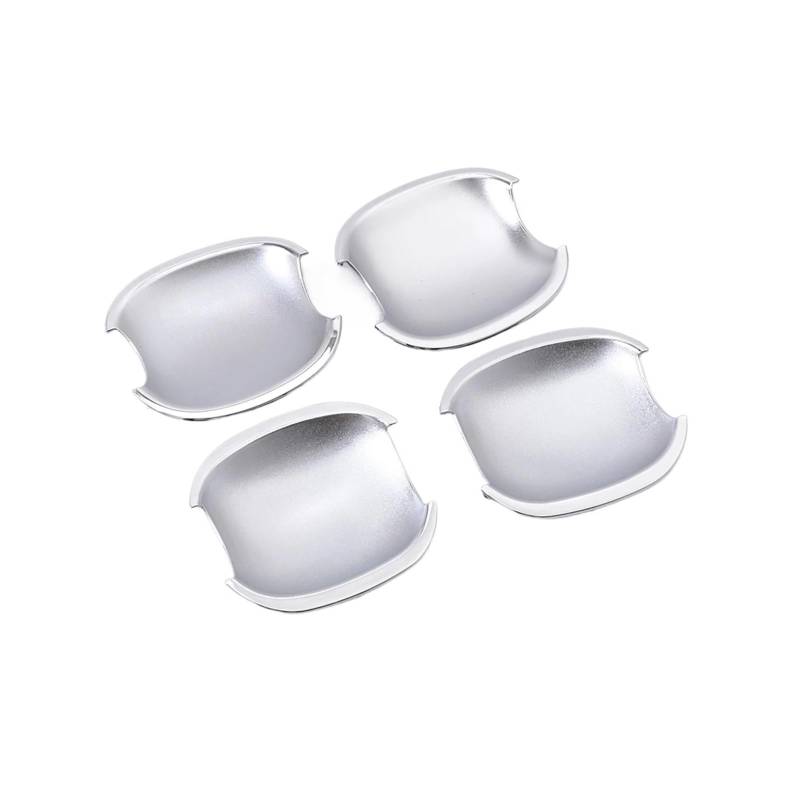 BERTGDA Auto-Seitentürgriff-Schüssel-Cup-Abdeckungsverkleidung, passend for Ford, Focus 3 2012–2014, Chrom-Dekorationsform-Overlay, Außenzubehör Auto-Griffschalen-Abschirmung von BERTGDA