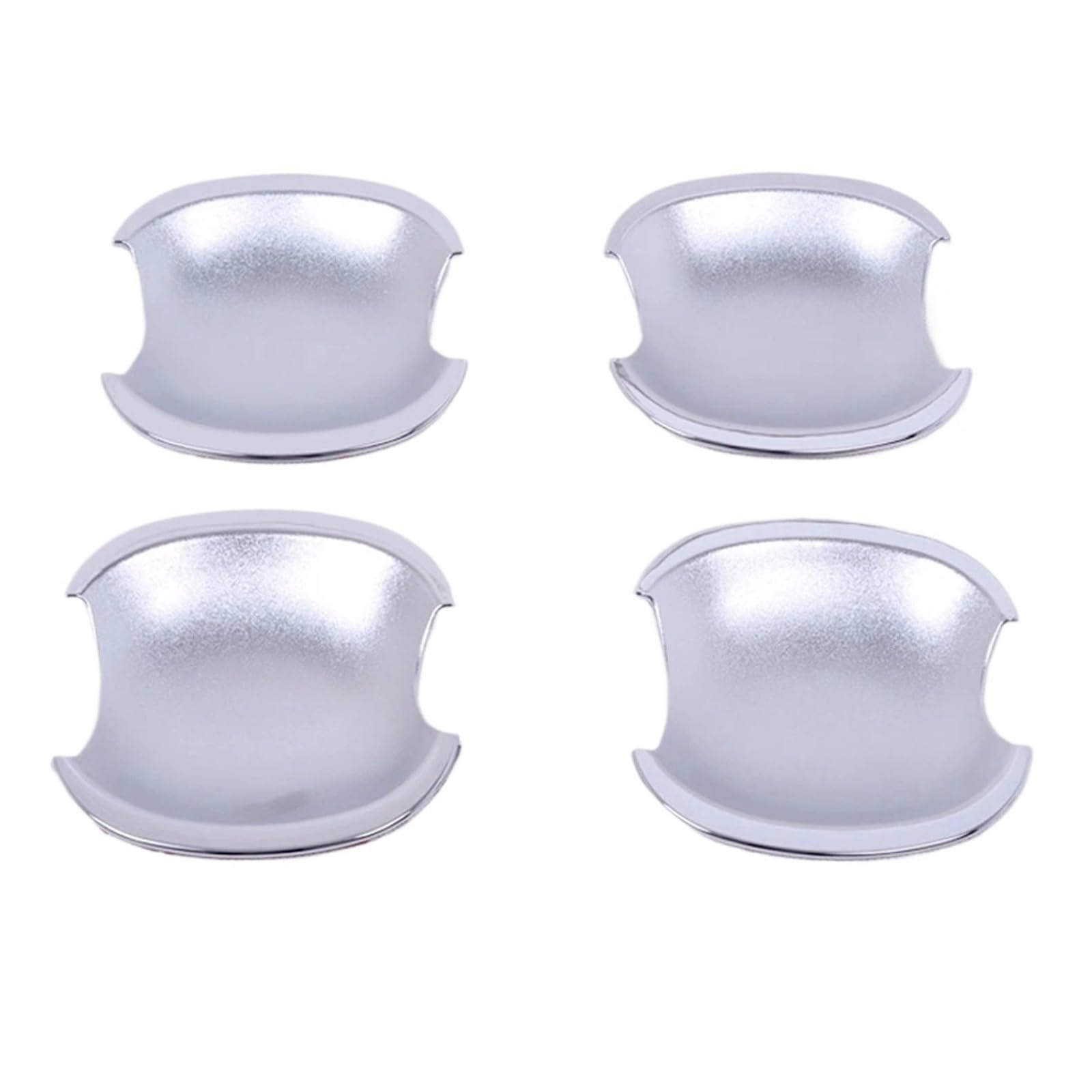 BERTGDA Auto-Seitentürgriff-Schüsselbecher-Abdeckungsverkleidung, passend for Hyundai, Tucson 2004–2009, Chrom-Formteil-Overlay-Zubehör Auto-Griffschalen-Abschirmung BERTGDA Auto-Seitentürgriff-Schüsselbecher-Abdeckungsverkleidung, passend for Hyundai, Tucson 2004–2009, Chrom-Formteil-Overlay-Zubehör Auto-Griffschalen-Abschirmung von BERTGDA
