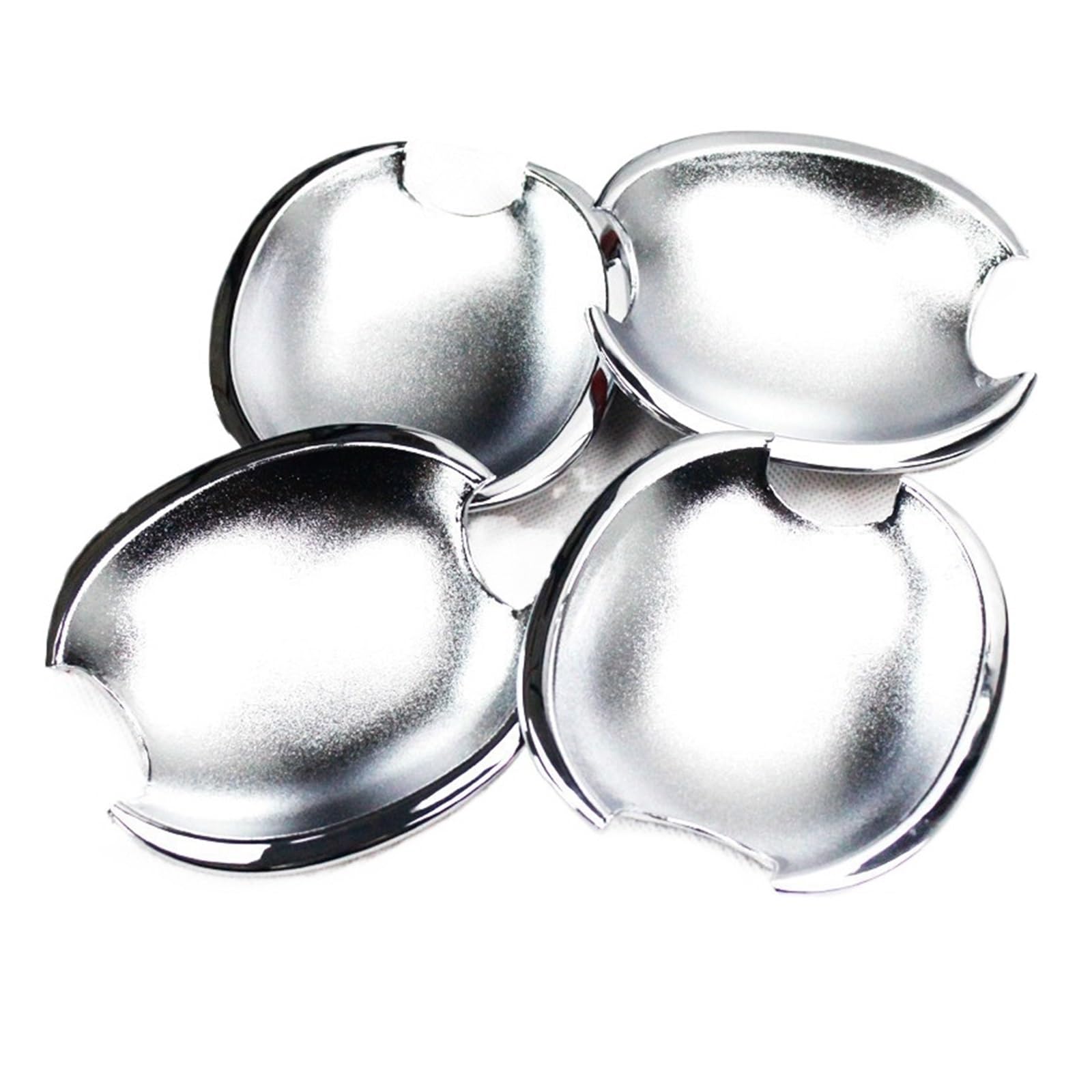 BERTGDA Autotürgriffabdeckung Cup Bowl Trim, passend for VW, passend for Polo, 2010–2017, Chrom-Overlays Auto-Griffschalen-Abschirmung BERTGDA Autotürgriffabdeckung Cup Bowl Trim, passend for VW, passend for Polo, 2010–2017, Chrom-Overlays Auto-Griffschalen-Abschirmung von BERTGDA