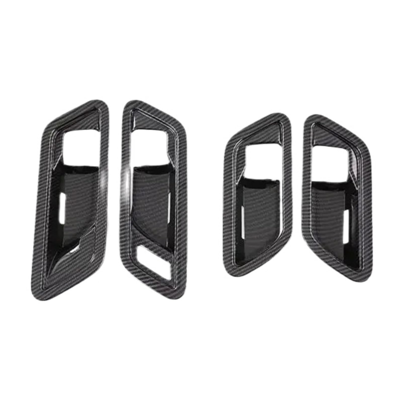 BERTGDA Innere Türgriffabdeckung Fangschalenverkleidung, passend for Toyota, BZ4X EA10 2022–2023. Blendenrahmengarnierung einsetzen Auto-Griffschalen-Abschirmung von BERTGDA
