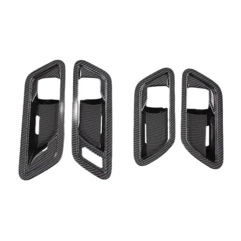 BERTGDA Innere Türgriffabdeckung Fangschalenverkleidung, passend for Toyota, BZ4X EA10 2022–2023. Blendenrahmengarnierung einsetzen Auto-Griffschalen-Abschirmung von BERTGDA