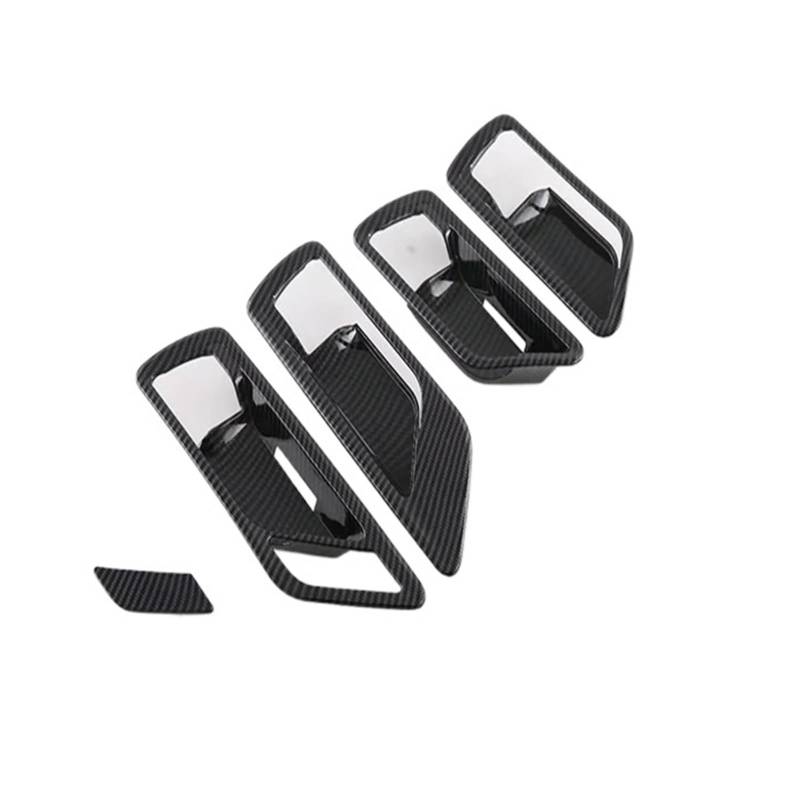 BERTGDA Innere Türgriffabdeckung Fangschalenverkleidung, passend for Toyota, Land Cruiser LC300 2021–2023. Rahmengarnierung einsetzen Auto-Griffschalen-Abschirmung von BERTGDA