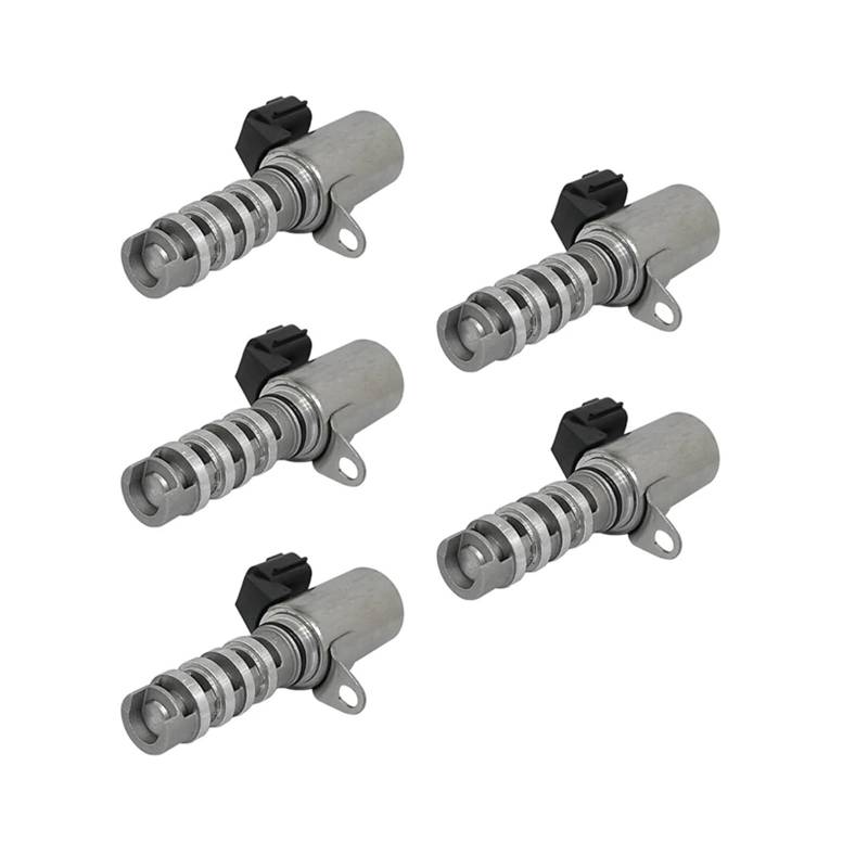 BERTGDA Ölregelventil, passend for Nissan, passend for Infiniti, 23796ZE00C, Magnetventil mit variabler Zeitsteuerung (VVT) Motoröl-Steuerventil(As Shown 5PCS) von BERTGDA
