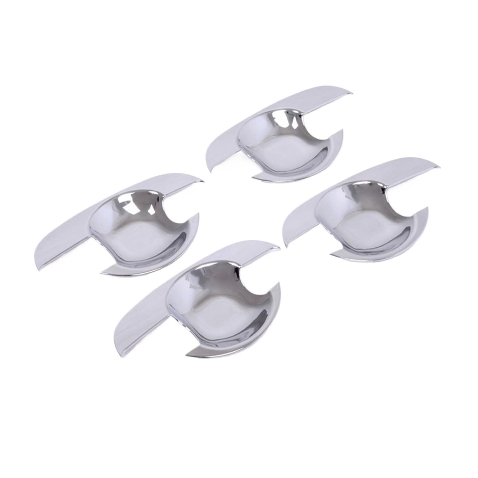 BERTGDA Seitentürgriff-Cup-Bowl-Abdeckungsverkleidung, passend for Suzuki, SX4 Schrägheck 2007–2012, ABS-Chrom, Auto-Außenzubehör Auto-Griffschalen-Abschirmung BERTGDA Seitentürgriff-Cup-Bowl-Abdeckungsverkleidung, passend for Suzuki, SX4 Schrägheck 2007–2012, ABS-Chrom, Auto-Außenzubehör Auto-Griffschalen-Abschirmung von BERTGDA