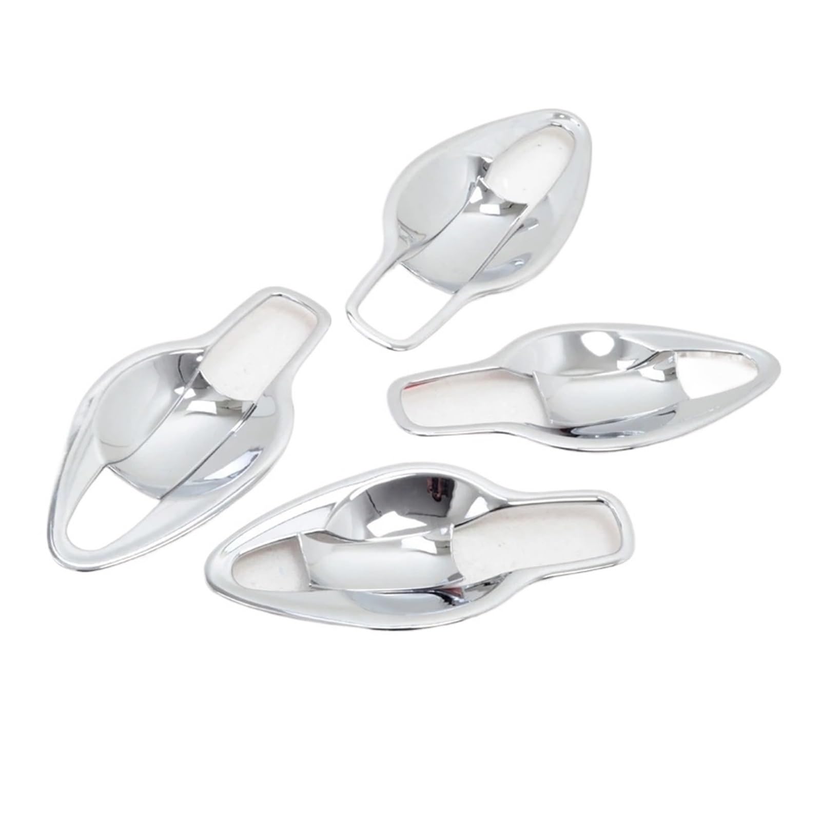 BERTGDA Seitentürgriff-Cup-Bowl-Schutzverkleidung, passend for Nissan, Murano 2015–2022, Chrom-Abdeckung, Außenzubehör Auto-Griffschalen-Abschirmung BERTGDA Seitentürgriff-Cup-Bowl-Schutzverkleidung, passend for Nissan, Murano 2015–2022, Chrom-Abdeckung, Außenzubehör Auto-Griffschalen-Abschirmung von BERTGDA