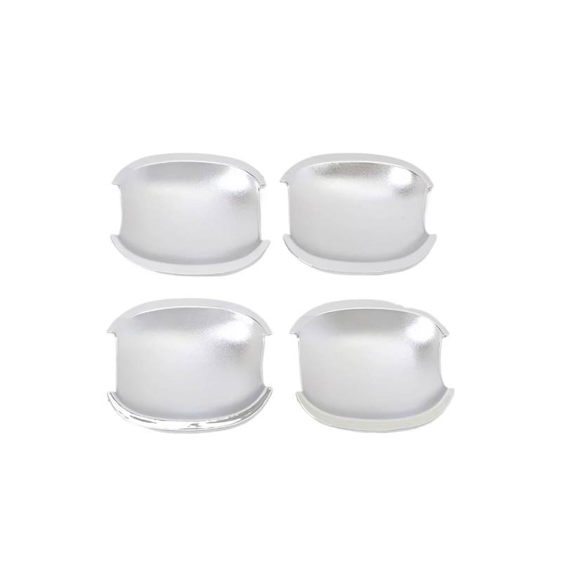 BERTGDA Seitentürgriff-Schüsselbecher-Abdeckungsverkleidung, passend for Ford, Focus 2004–2011, ABS-Chrom, Auto-Außenzubehör Auto-Griffschalen-Abschirmung von BERTGDA
