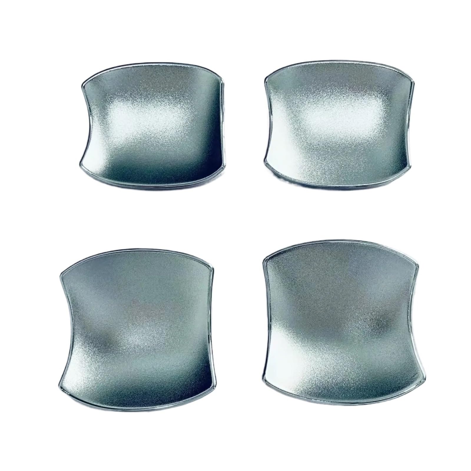 BERTGDA Seitentürgriff-Schüsselbecher-Abdeckungsverkleidung, passend for LEXUS, NX 250 350 350H 450H 2021–2024, Aufkleber, Autozubehör, Chrom Auto-Griffschalen-Abschirmung(ABS Matte) von BERTGDA