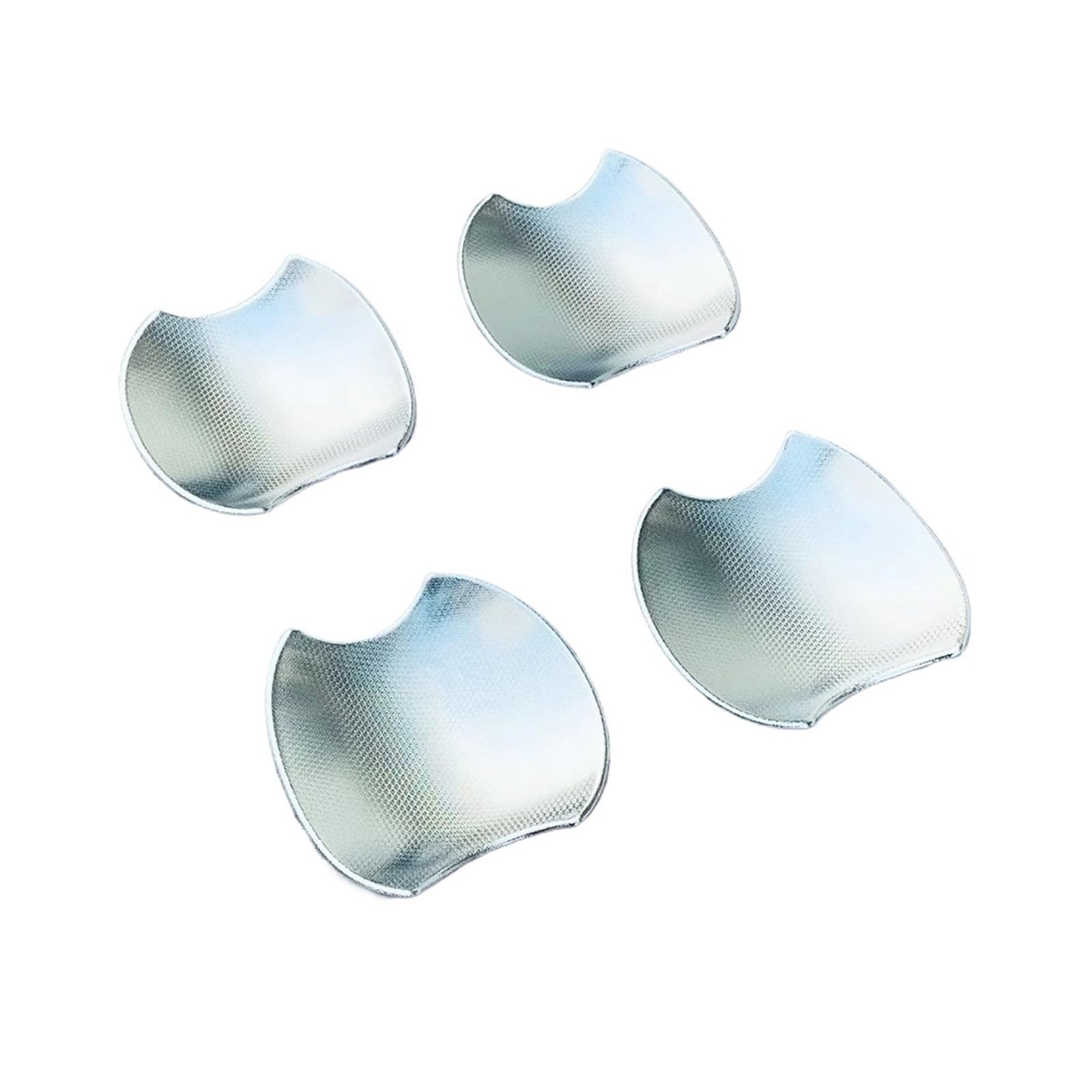 BERTGDA Seitentürgriffschalen-Abdeckungsverkleidung, passend for Toyota, Yaris Ativ 2022–2024, Chrom-Auto-Außentürgriffe, Cup-Rahmen-Zubehör Auto-Griffschalen-Abschirmung(Door handle bowl) von BERTGDA