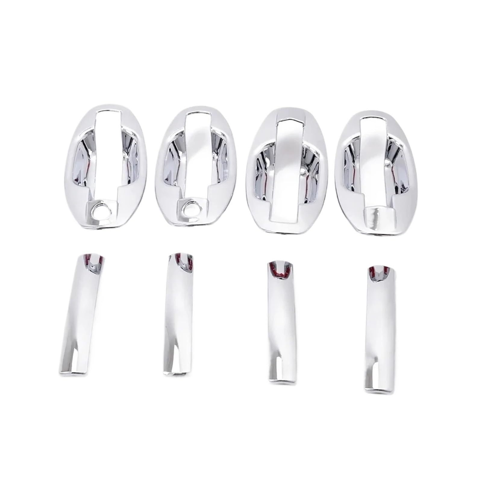 BERTGDA Seitliche Türgriffschalen-Becherabdeckung, passend for Hyundai, Santa Fe 2001–2006, Chromverkleidung, Außenzubehör Auto-Griffschalen-Abschirmung BERTGDA Seitliche Türgriffschalen-Becherabdeckung, passend for Hyundai, Santa Fe 2001–2006, Chromverkleidung, Außenzubehör Auto-Griffschalen-Abschirmung von BERTGDA
