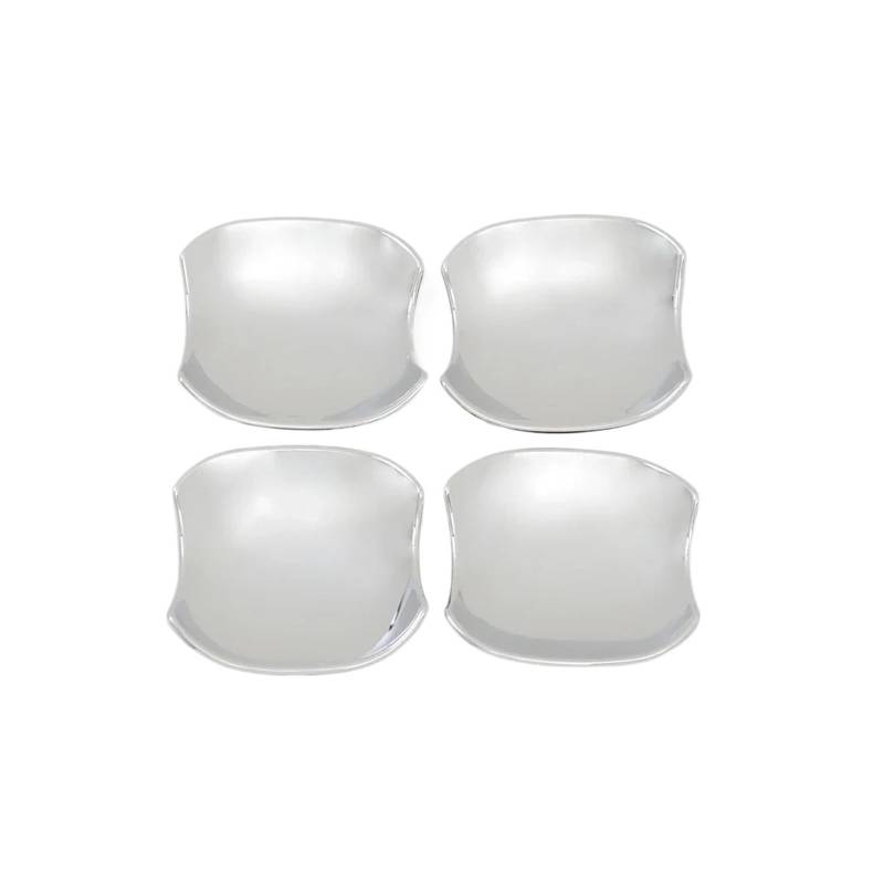 BERTGDA Zierleiste for Seitentürgriffschale, passend for Toyota, Camry XV70 2017–2023 Auto-Griffschalen-Abschirmung(ABS Chrome) von BERTGDA