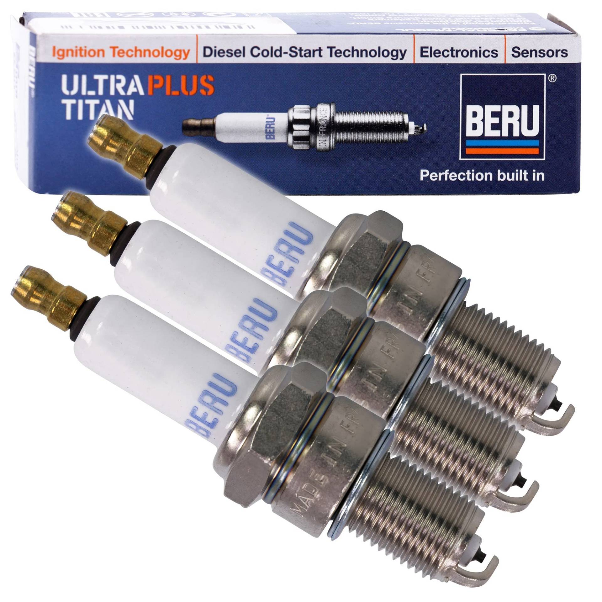 3x Original BERU Zündkerze ULTRA TITAN 3x Original BERU Zündkerze ULTRA TITAN von Beru AG
