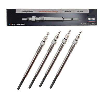 Beru 4x Glühkerze GN056 für Citroën, Fiat, Ford, Mini, Peugeot, Volvo Beru 4x Glühkerze GN056 für Citroën, Fiat, Ford, Mini, Peugeot, Volvo von BERU