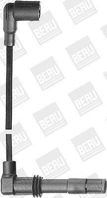 Beru Zündleitung [Hersteller-Nr. VA121B] für Audi, Seat, Skoda, VW von BERU