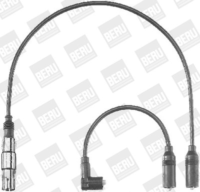 Beru Zündleitungssatz [Hersteller-Nr. ZEF1223] für Audi, VW von BERU