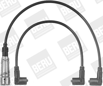 Beru Zündleitungssatz [Hersteller-Nr. ZEF612] für Audi, VW von BERU