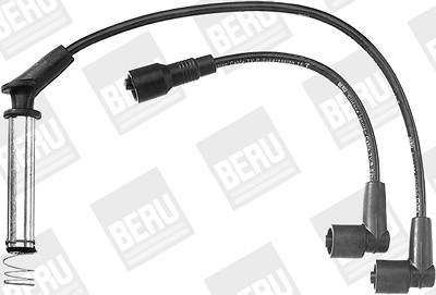 Beru Zündleitungssatz [Hersteller-Nr. ZEF726] für Opel, Vauxhall von BERU