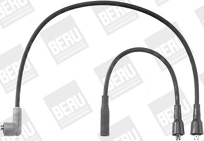 Beru Zündleitungssatz [Hersteller-Nr. ZEF796] für Daihatsu, Lancia, Renault, Toyota, Volvo von BERU