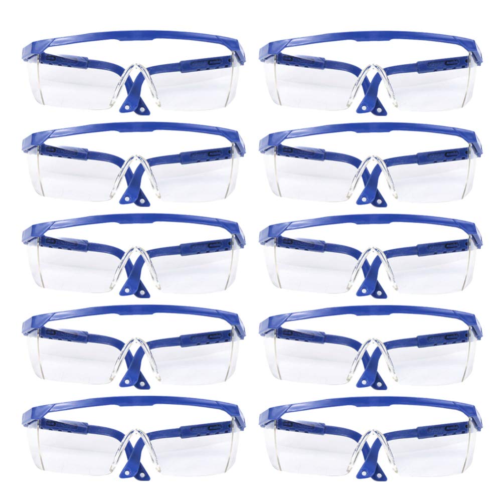 BESPORTBLE 10 Stk Schutzbrille klare Anti-Fog Vollsichtbrille winddicht Arbeitsbrille Gartenarbeit Spritzbrille Schleifbrille Überbrille für Brillenträger oder Damen Herren BESPORTBLE 10 Stk Schutzbrille klare Anti-Fog Vollsichtbrille winddicht Arbeitsbrille Gartenarbeit Spritzbrille Schleifbrille Überbrille für Brillenträger oder Damen Herren von BESPORTBLE