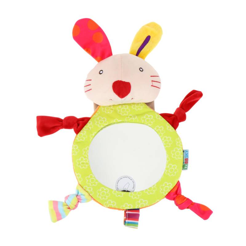 BESPORTBLE 1Stück Autositz Für Neugeborene Cartoon Rabbit Design Sicherer Rückspiegel Für Autositz Leichtes Sicheres Autozubehör Zur Beobachtung Junge Mädchen von BESPORTBLE