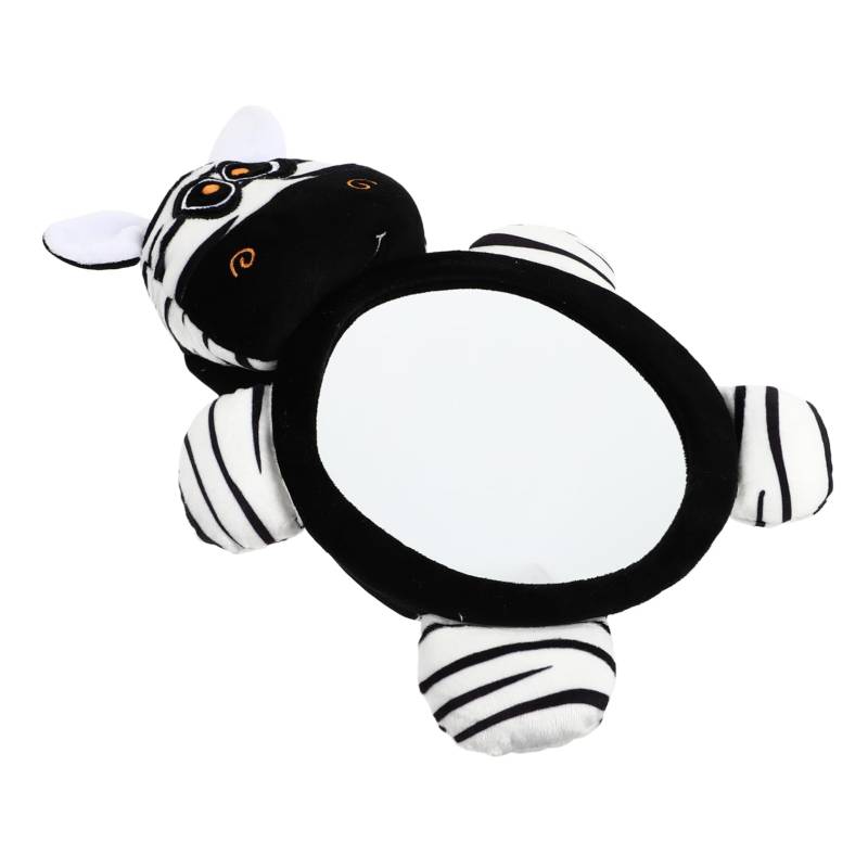 BESPORTBLE 1Stück Zebra Rücksitzspiegel Für Junge Mädchen Weitwinkel Auto Mit Bruchsicherem Zu Installieren Sicherer Blick Im Auto Für Rückwärts von BESPORTBLE