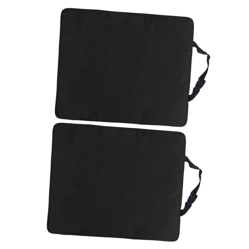 BESPORTBLE 2Stücke Auto Rücksitzschutz Kick Pad Für Autositz Hochwertige Oxford Matte rutschfest Zu Reinigen Einsetzbar Für Pkw Suvs Pickup von BESPORTBLE