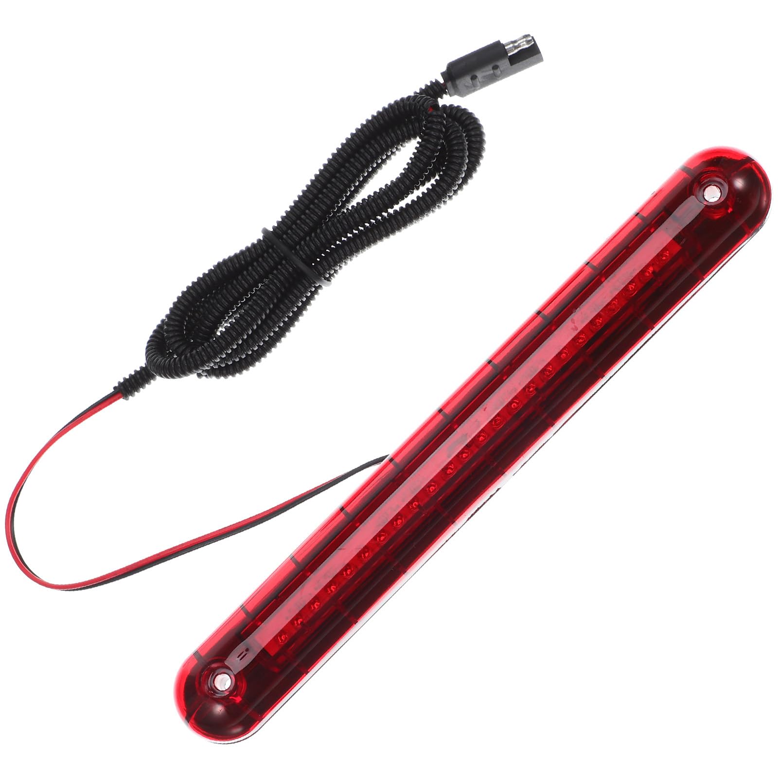 BESPORTBLE Auomotive Auto Hohe Halterung 3Rd Bremslicht Bremsleuchte Rot 24 LED 12V Universal Autobremse Bremsleuchte Hohes Bremslicht von BESPORTBLE