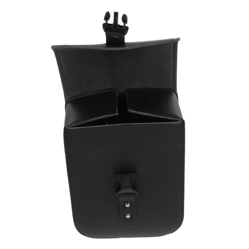 BESPORTBLE Chic wasserdichte PU Leder Satteltasche Für Motorräder – Perfekte Werkzeugtasche Für Chopper Und Cruiser - Ideal Für Fahrten Und Ausflüge - Stabil Und Geräumig von BESPORTBLE