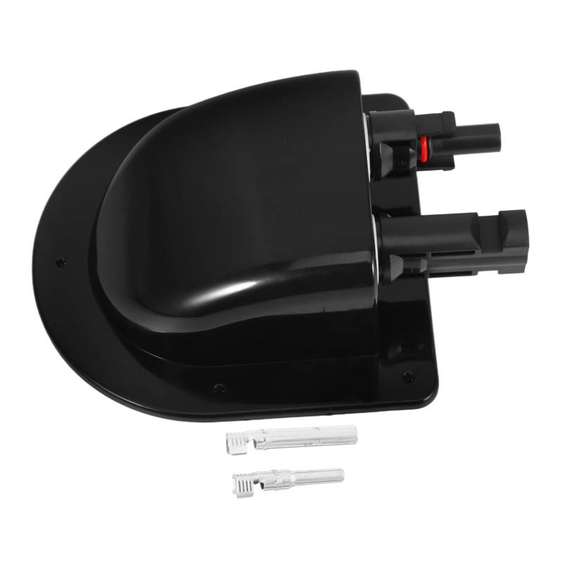 BESPORTBLE Photovoltaik Wasserdichtes Box Kit Prisma Haustiertürstecker Dachverbinder Wasserdichter Steckverbinder Türscharnier Türstecker Türstecker Plattenverbinder Verdickter Türstecker von BESPORTBLE