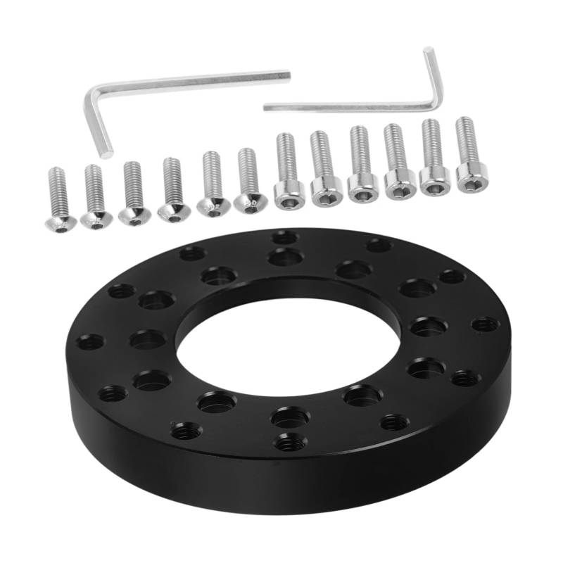 BESTOYARD 1Satz Lenkradnabenadapter für Hochwertige Adapterplatte für Verbessertes Gaming Erlebnis Schnelle Installation und Robuste Metallkonstruktion Kompatibel von BESTOYARD