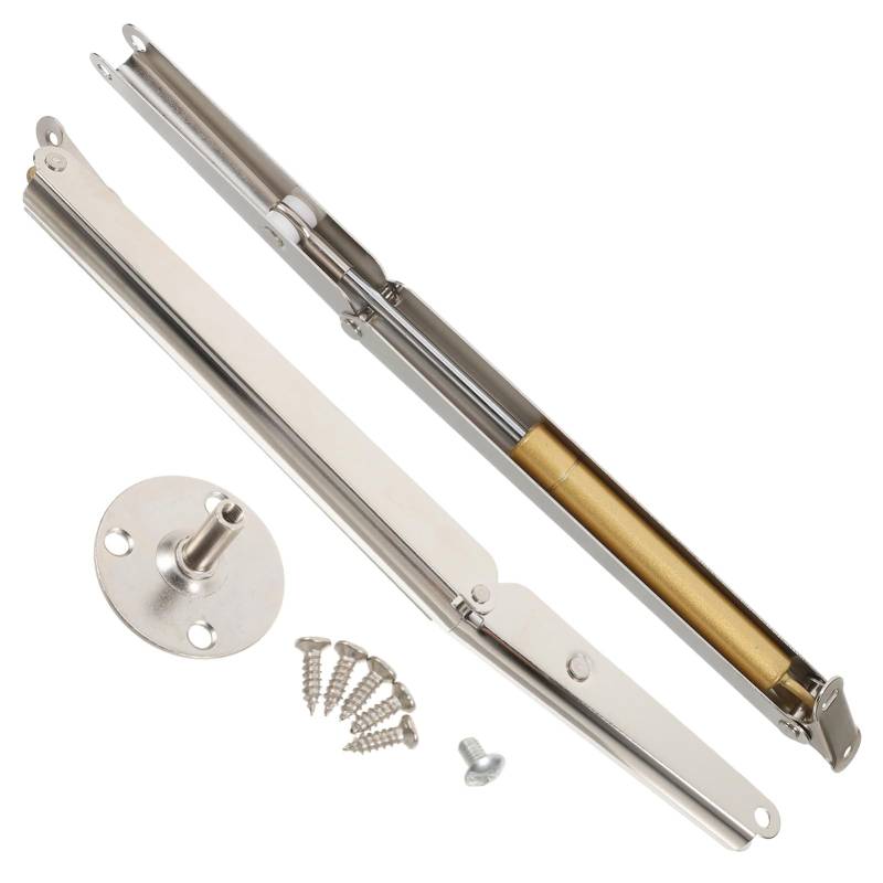 BESTOYARD 2Stücke Hydraulische Gasdruckfeder für Möbel und Schränke Stützscharniere für Wohnmobile Einstellbare Unterstützung für Schranktüren Langlebige und Stabile Konstruktion von BESTOYARD