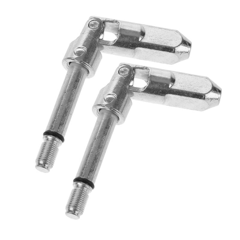 BESTOYARD 2Stücke Wagenheberadapter für Horizontale Wagenheber Universelles aus Robustem Stahl Sicherer Absenkmechanismus für Anhänger und Reparaturen Kompatibel mit Hydraulischen von BESTOYARD